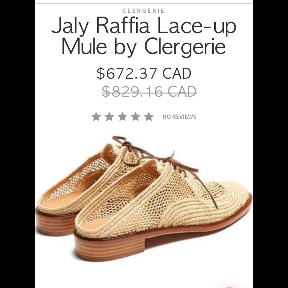 Jaly Raffia Lace Up Mule by Robert Clergerie Paris - Picture 8 of 15